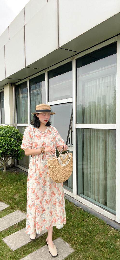 纯苎连衣裙小衫裤子裙子衬衣 时尚风 风淑女风休闲风，女装连衣裙，川哲