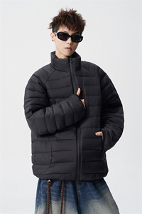 可二开轻便90绒白鸭绒M-5XL大码锦纶羽绒服男78188P238控328图片