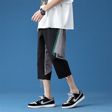 7XL-M2023春夏新款港风七分休闲裤男加肥加大码学生工装裤控价68，男装休闲裤，钱塘717(原712)