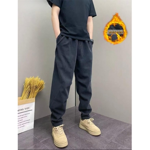 网图！秋季上新基础款休闲黑色长裤百搭-LK80173JR-特批45图片