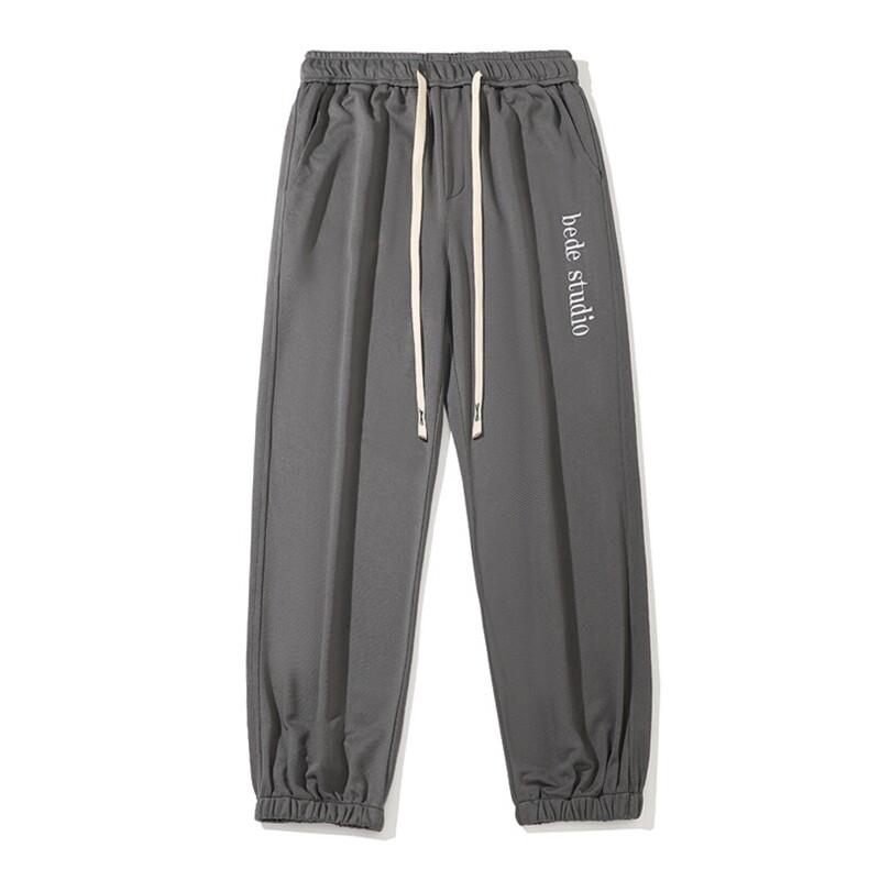 上新2025年春秋休闲潮牌束脚百搭帅气运动裤XZ301b-2-CK677特P32,男装休闲裤,星座301B-2（原A443-1）