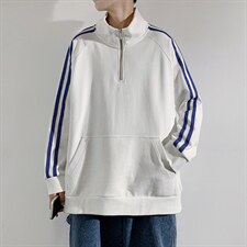 ！秋季上衣男圆领卫衣男装港风长袖t恤男外套男W106-P38，男装卫衣，星座815-2