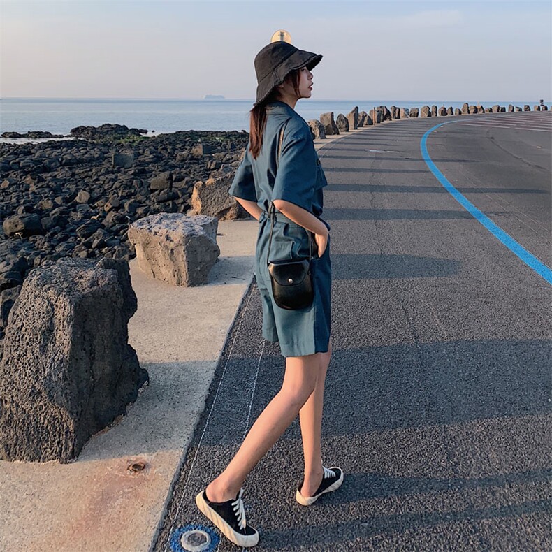 已出货2020夏季新连体短裤8605-A27,女装连体裤,浙宝225