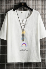 TY61141-P30v领亚短袖t恤男大码半袖半截袖，男装T恤，电商A040A