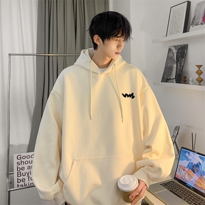 抖音品质秋季新款男生连帽卫衣潮流印花上衣JK23380-特批35-控58图片