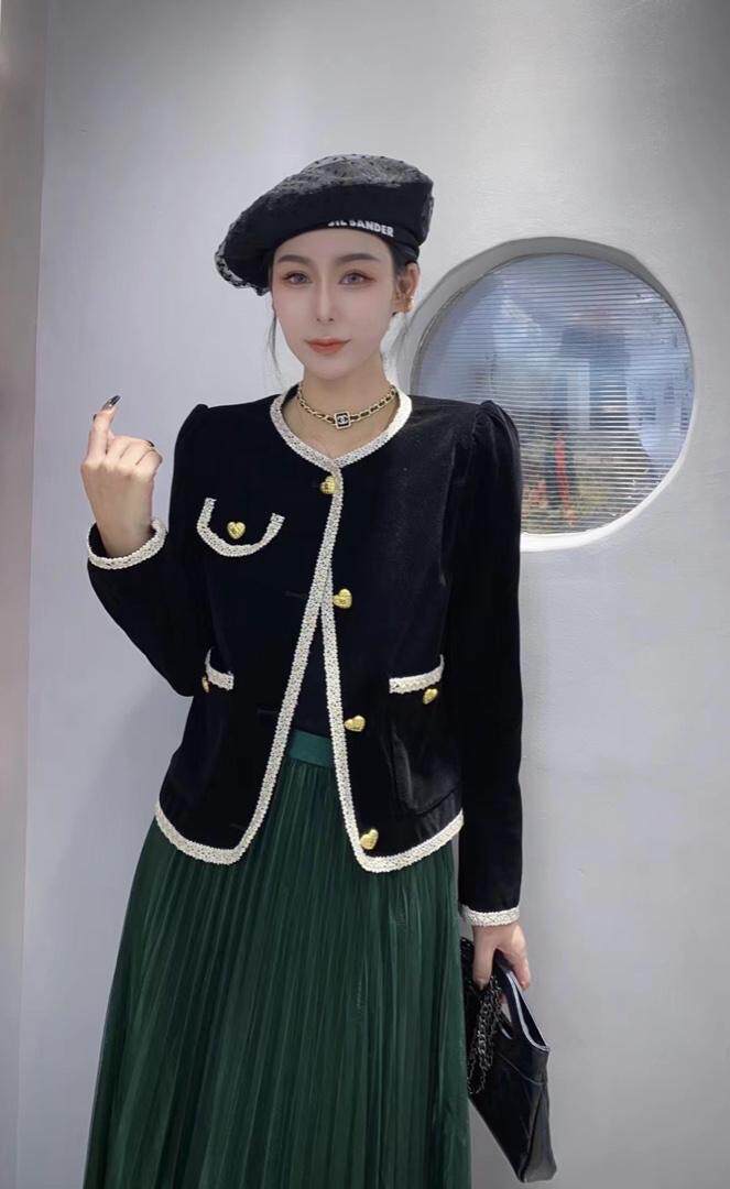 【现货】新款丝绒外套，其它，色调轩