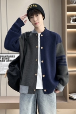 【直播】8730-P652025年秋季时尚毛衣针织开衫男士宽松长袖，男装针织衫/毛衣，电商A113