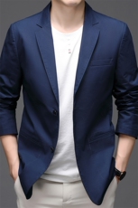 BWA8221钱塘2020-2秋季新款中年男士休闲简约百搭棉西服外套P182，男装西服，钱塘207-2