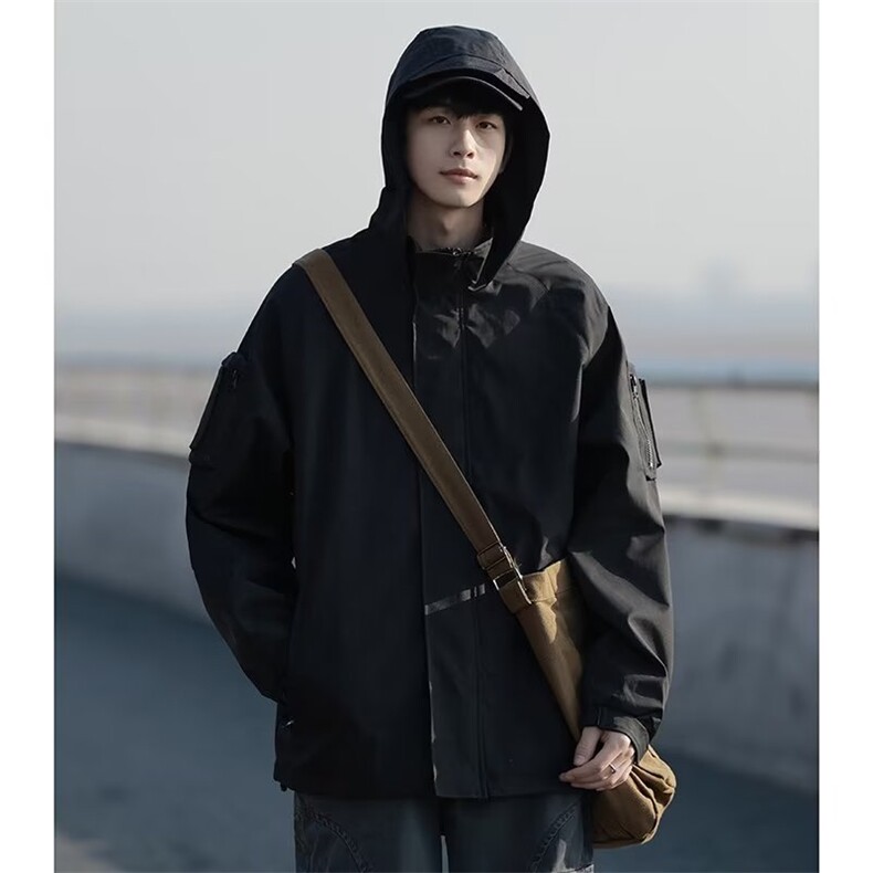 男士秋新款冲锋衣时尚韩版潮流休闲夹克情侣棒球服J364P80,男装夹克,星座1116-2