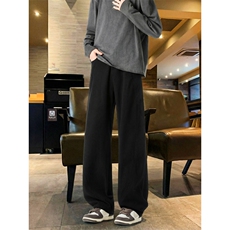 TP36微弯刀牛仔裤男款夏季美式潮牌修身弯刀直筒宽松阔腿裤子，男装牛仔裤，星座302A-2