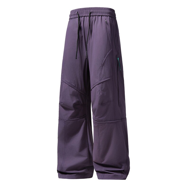 春款美冲锋裤男户外机能风登山运动裤高街设计感休闲裤AK0251-P53,男装休闲裤,星座308B-2