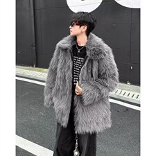 【有货】DW2461-P115冬季仿狐狸毛皮草外套男款加厚宽松棉服棉衣,男装夹克,星座603-2,四季星座 【有货】DW2461-P115冬季仿狐狸毛皮草外套男款加厚宽松棉服棉衣,男装夹克,星座603-2,四季星座