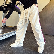 CK5861-P68控98卫裤男潮流宽松男士休闲直筒裤春秋季新款时尚痞帅，男装休闲裤，星座102A（原电商D309-1）