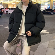 棉服男女款冬季加厚情侣面包服棉袄宽松保暖棉衣外套MY123，男装棉衣，星座310B-1