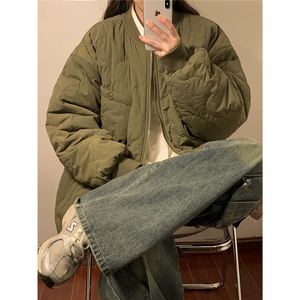 中性风黄灯葫芦燕尾服设计加绒双侧开叉棉衣男MY770104P135控168图片