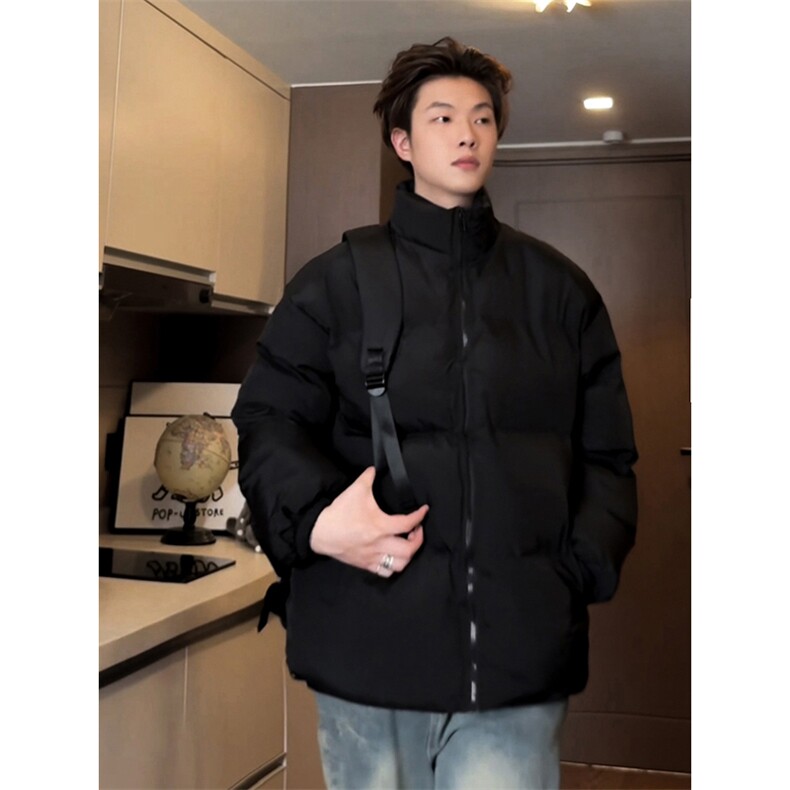 冬季棉服新款D2200-TP45不控价多色可选休闲宽松百搭纯色面包服,男装棉衣,电商A102