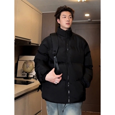 冬季棉服新款D2200-TP45不控价多色可选休闲宽松百搭纯色面包服，男装棉衣，电商A102