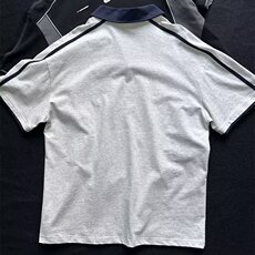 美式运动Polo衫男夏高街印花T恤潮牌宽松机车情侣短袖GA366P41，男装T恤，星座1013-5