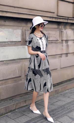 2021连衣裙，女装连衣裙，VolcanicFlame丽璨