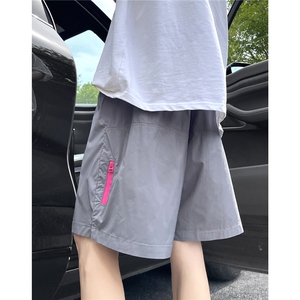 【主推】XZ612-K790-P35 控49 薄款短裤沙滩裤速干冰丝情侣五分裤图片
