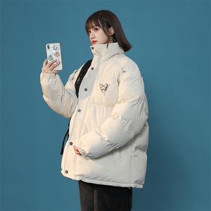 风潮牌小个子立领蝴蝶面包服棉衣冬季XZ225-3-MF01-P120控145图片