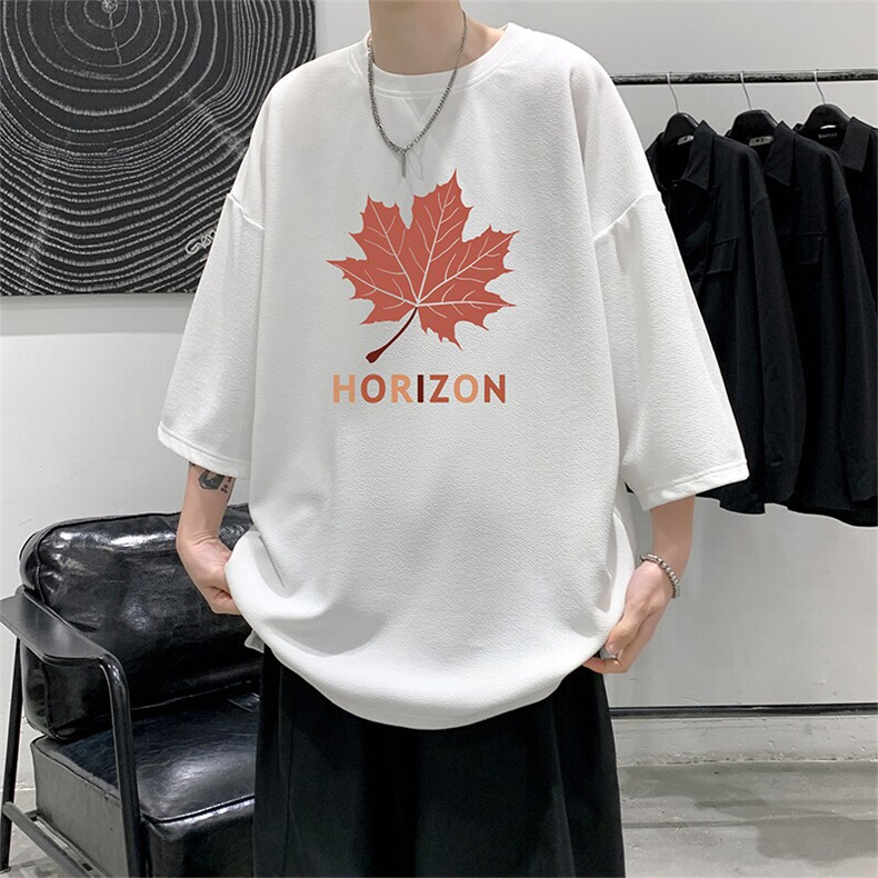 冰丝七分袖t恤男大码五分袖男短袖男中袖Q11423-P30,男装T恤,电商A040