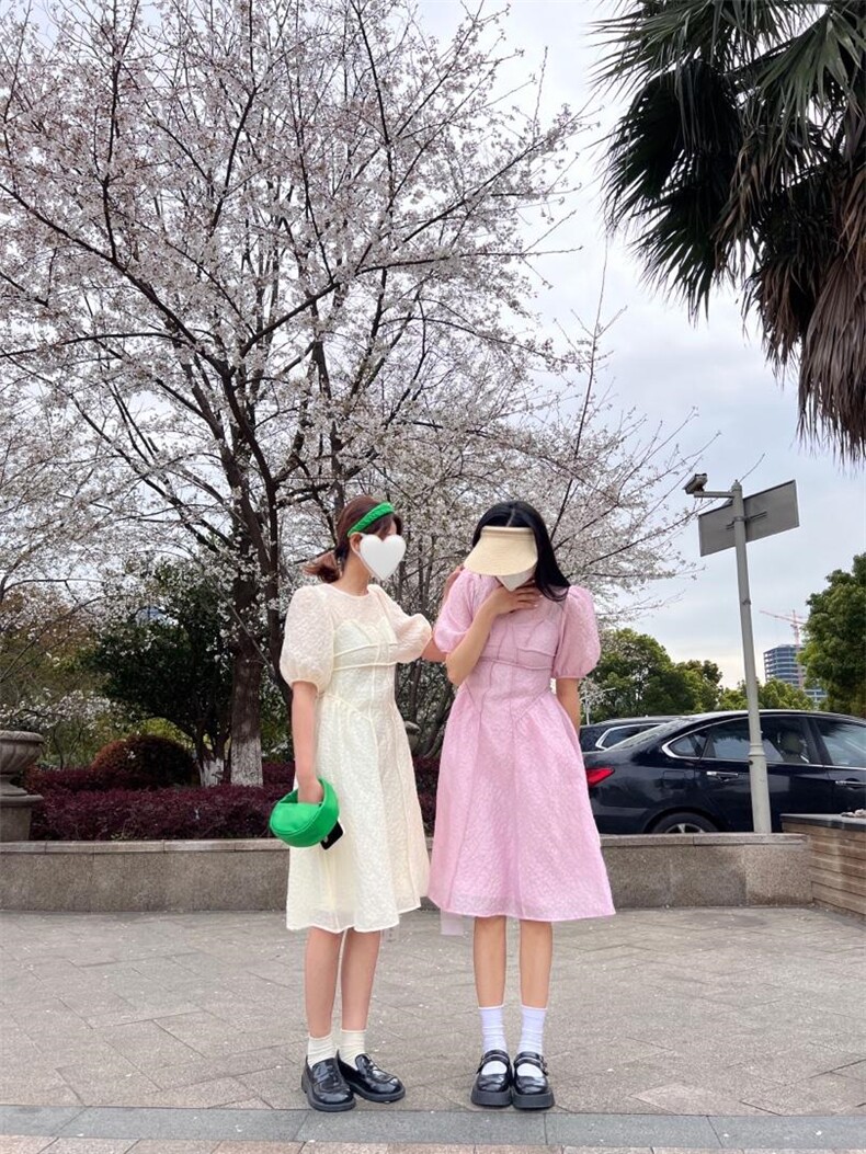 高定面料重工连衣裙，女装连衣裙，cosette(4F)