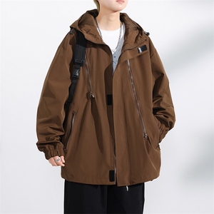 冲锋衣外套潮牌痞帅炸街男秋冬情侣防水山系夹克JK880-P50图片