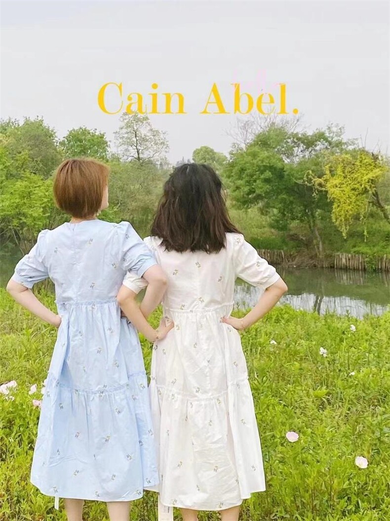 清新连衣裙，女装连衣裙，昕闻