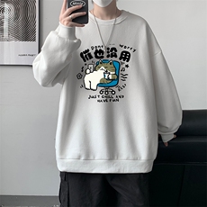 8XL圆领卫衣男超大码胖子肥佬大号长袖t恤S6403-P28，男装卫衣，电商A040