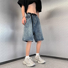 2024美式牛仔裤男款春夏季短裤潮M618P38，男装牛仔裤，星座1116-2