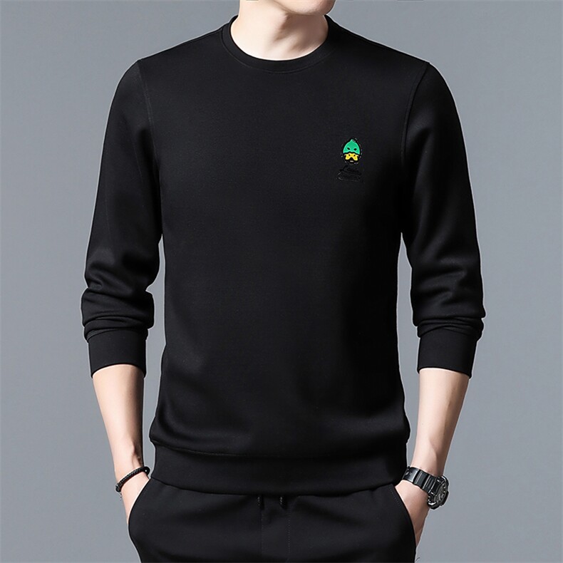 S3050钱塘2020-2春秋薄款时尚休闲简约中青年男士卫衣P62图片