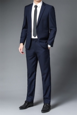 男装中青年纯色上衣潮2024新款春季休闲时尚西服套装男士外套，男装工装外套，电商B212（原钱塘6029）