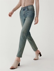 【土壤牛仔】女装2025春季新款环保种植棉弹力牛仔裤，女装牛仔裤，泰合衣坊