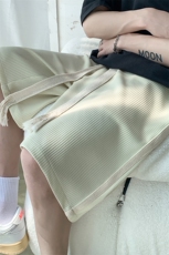 K6063/P35新款夏季高品质冰丝裤垂感宽松休闲短裤男大码中裤控48，男装牛仔裤，电商A141