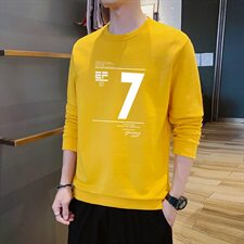 卫衣男潮ins宽松秋季圆领外套休闲日系衣服潮流DF113T，男装卫衣，电商A102