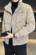 标50羽绒服男白鸭绒保暖外套PU皮字母印花上衣B317/Y539/P215，男装羽绒服，电商B317
