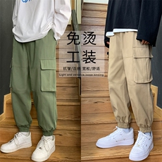 2021休闲工装大口袋九分裤1289-特批：40，男装休闲裤，星座718-1