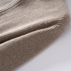 2025秋冬百搭时尚简约男款拉链开衫针织衫，男装羊绒套衫，致织羊绒