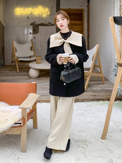 2025年冬季小香风90羽绒服210-6395-P255-K378中长款，女装羽绒服，浙宝210（原浙宝191）