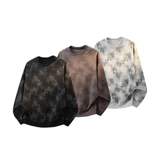 S2605/P35春装新款现货卫衣男新中式套头个性宽松大码T恤上衣，男装T恤，电商A141