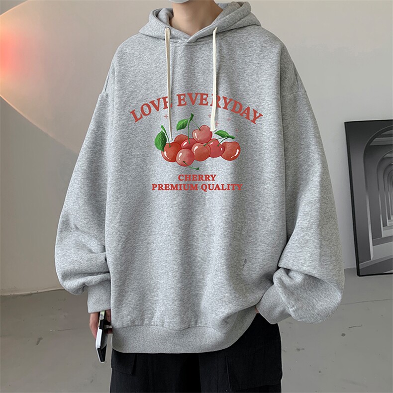 连帽卫衣男大码运动服帽衫外套WY2325-P35加绒款-P40,男装卫衣,电商A040