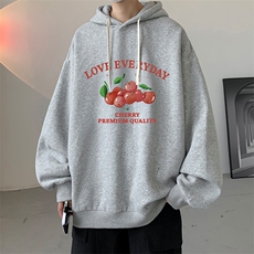 连帽卫衣男大码运动服帽衫外套WY2325-P35加绒款-P40，男装卫衣，电商A040