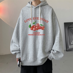 连帽卫衣男大码运动服帽衫外套WY2325-P35加绒款-P40图片
