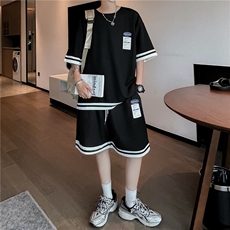 TZ203-P35港风休闲运动套装，男装休闲套装，星座1501-1