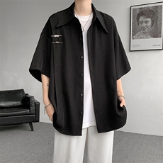 【现货】D130-P48控68大码重磅高品质手工衬衫同款长袖CS7110，男装衬衫，电商D232