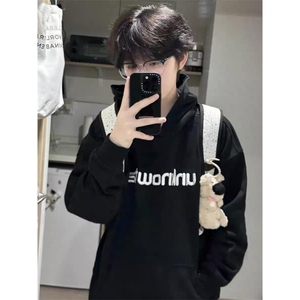 纯棉刺绣连帽卫衣ZW0125-P48