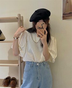 韩系小衫～上新图片