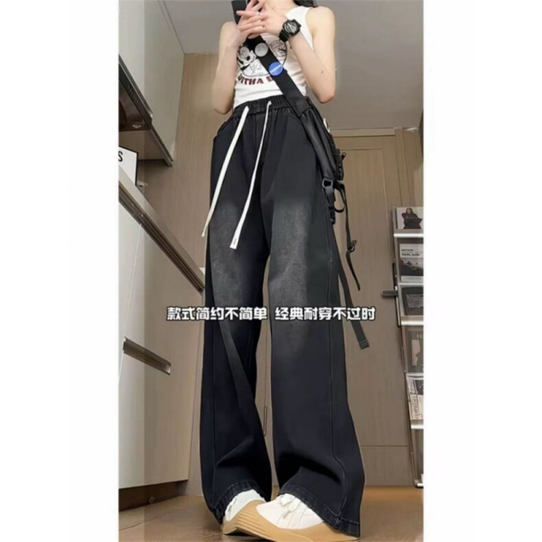1506-1/KD8011/P41复古做旧百搭牛仔裤男女同款潮流痞帅显瘦,男装牛仔裤,星座1506-1