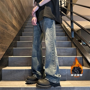 2025 GK24327加绒 外景大码美式微喇牛仔裤M-5X GK241012-特P50图片